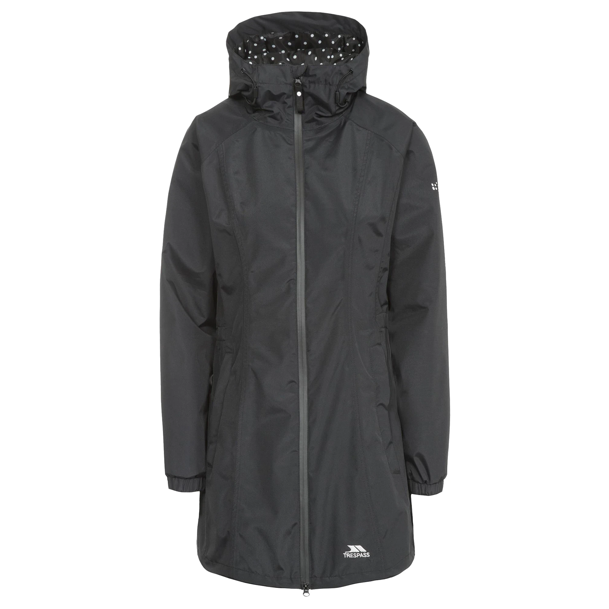 Trespass Womens Waterproof Shell Jacket (Black) - TP4040