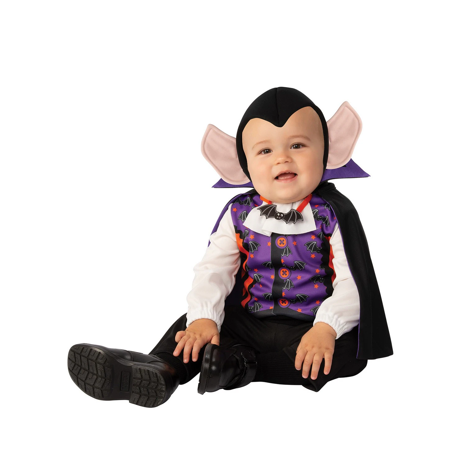 Bristol Novelty Toddler Vampire Halloween Costume (Purple/Black/White) - BN4416