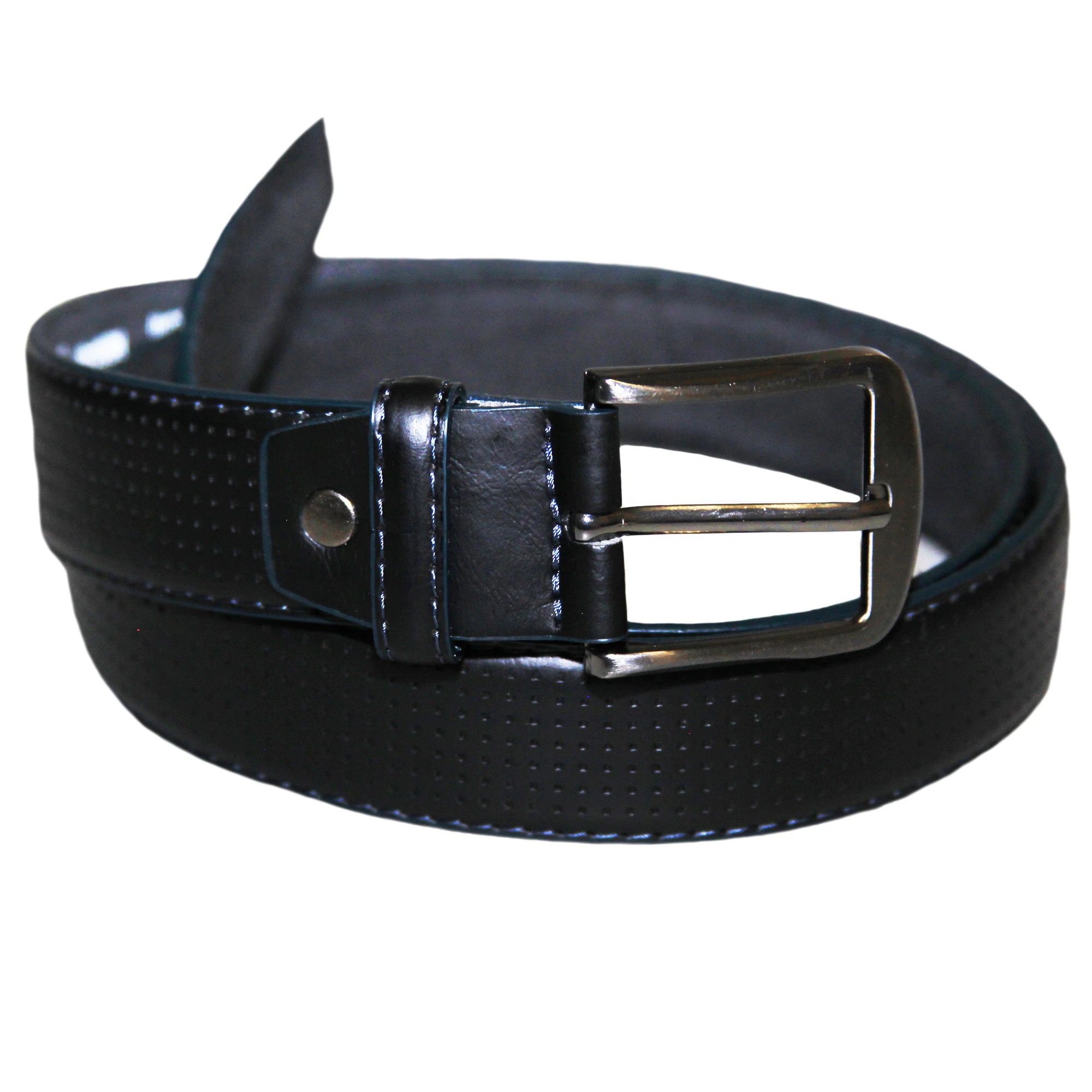 Forest Mens Leather Belt (Black) - UT1324