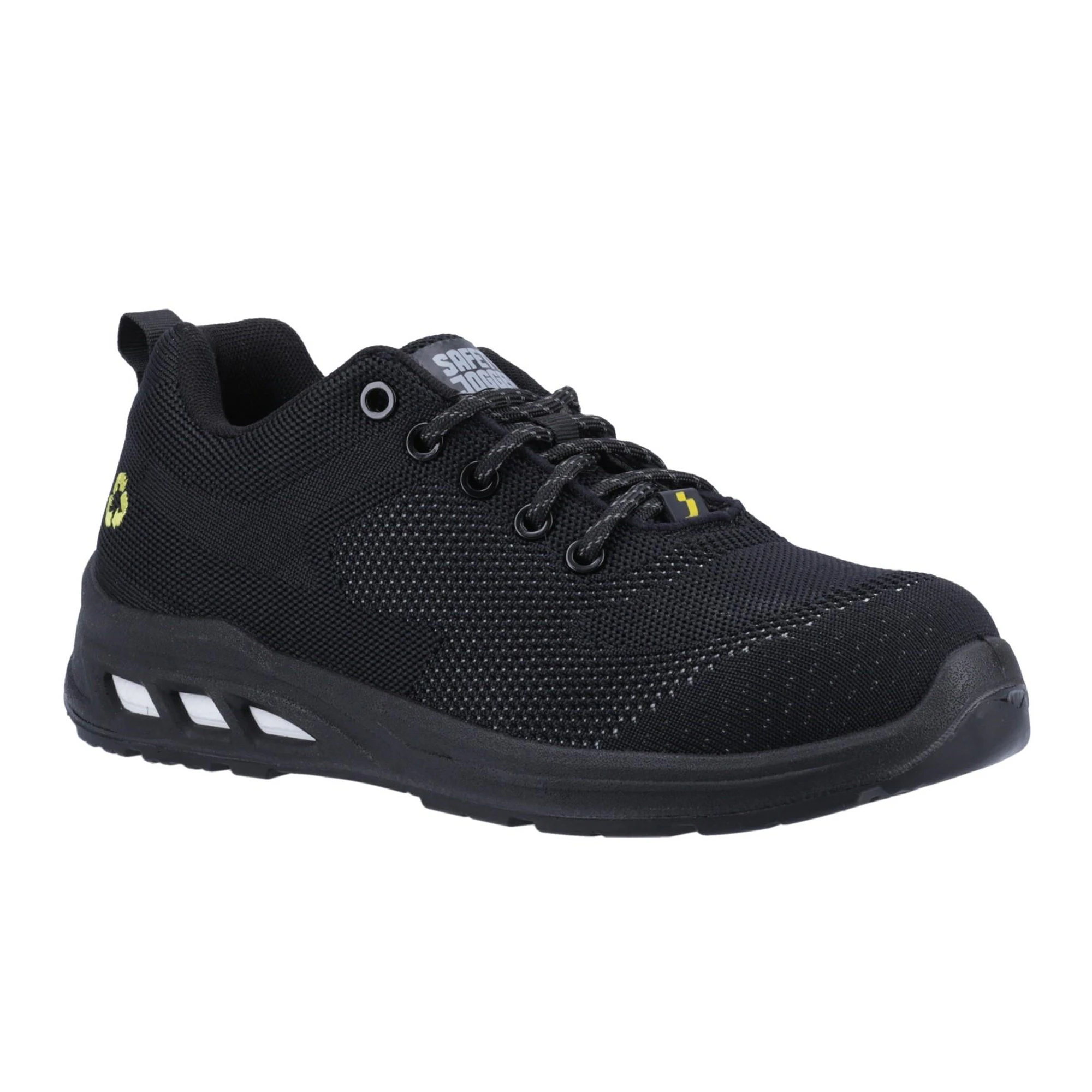 Safety Jogger Unisex Adult Ecofitz S1P Shoes (Black) - FS10438