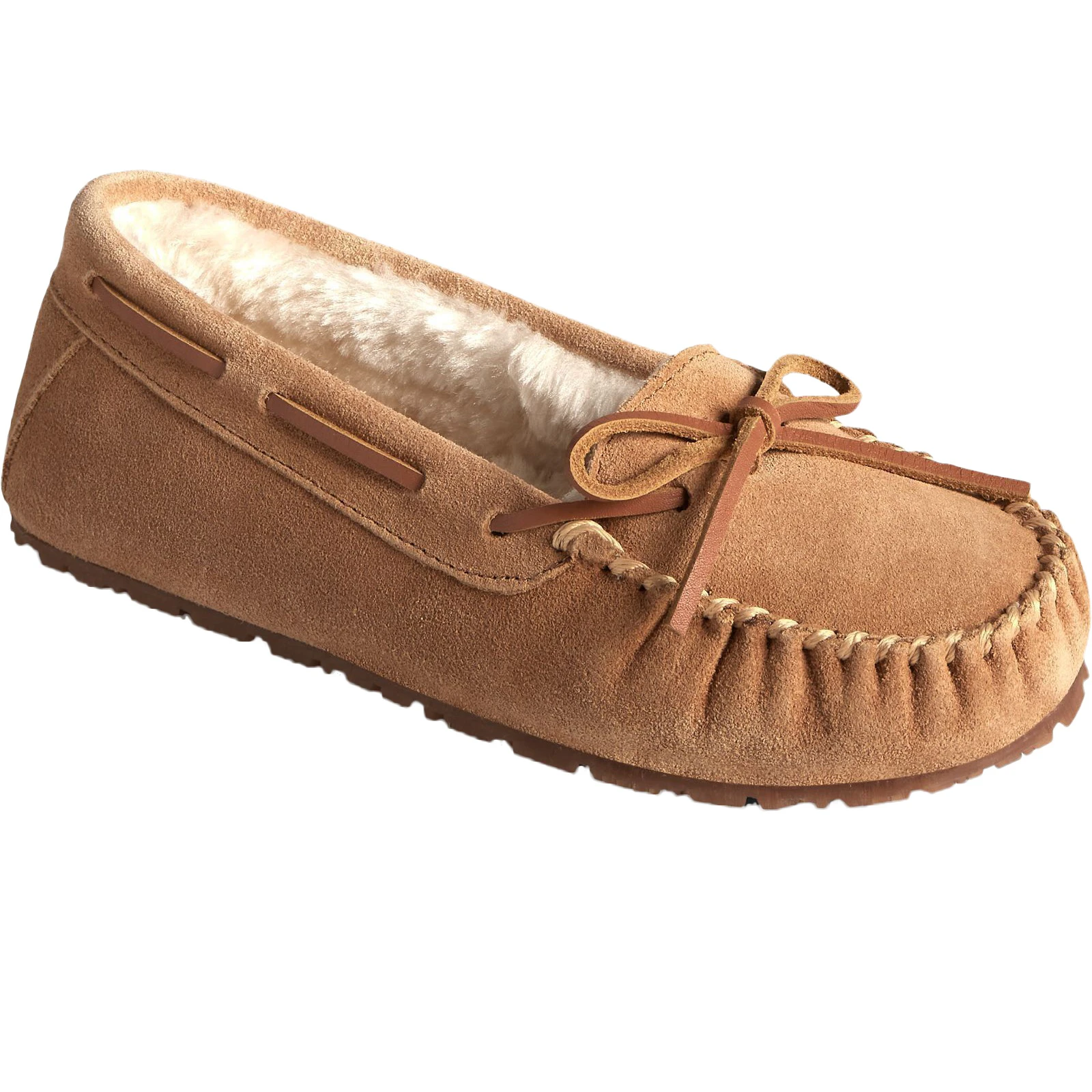 Sperry Womens Reina Suede Slippers (Cinnamon Orange) - FS8538