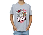 Tom And Jerry Boys Posse Cat T-Shirt (Sports Grey) - BI38463