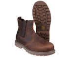 Amblers Steel FS165 Safety Boot / Womens Ladies Boots / Dealers Safety (Brown) - FS838