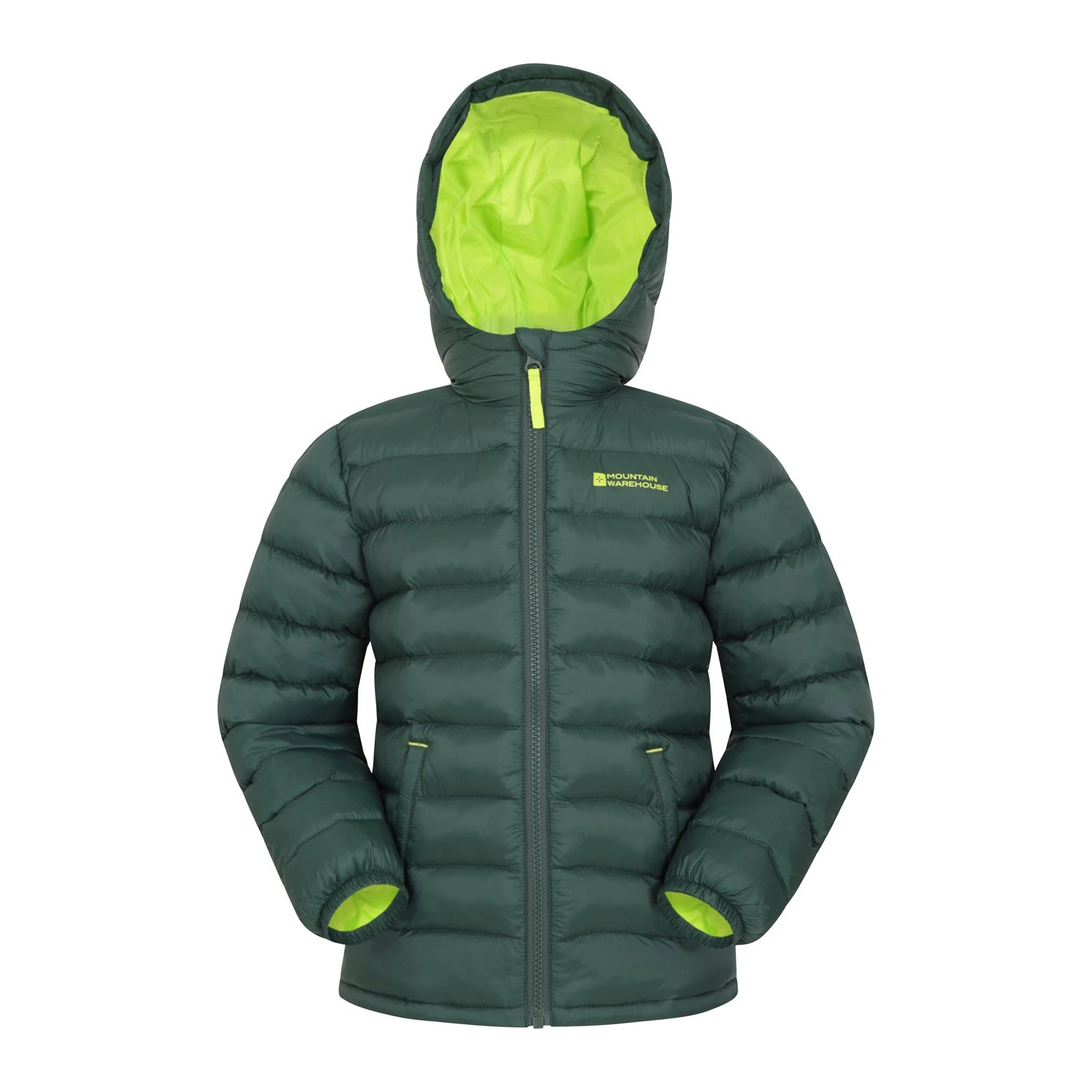 Mountain Warehouse Childrens/Kids Seasons II Padded Jacket (Khaki Green) - MW1983