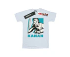 Star Wars Mens Rebels Kanan T-Shirt (White) - BI47567