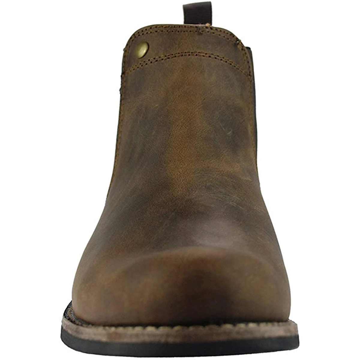 Woodland Mens Leather Dealer/Chelsea Boot (Brown) - DF1105