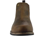 Woodland Mens Leather Dealer/Chelsea Boot (Brown) - DF1105