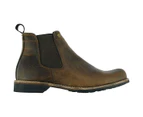 Woodland Mens Leather Dealer/Chelsea Boot (Brown) - DF1105