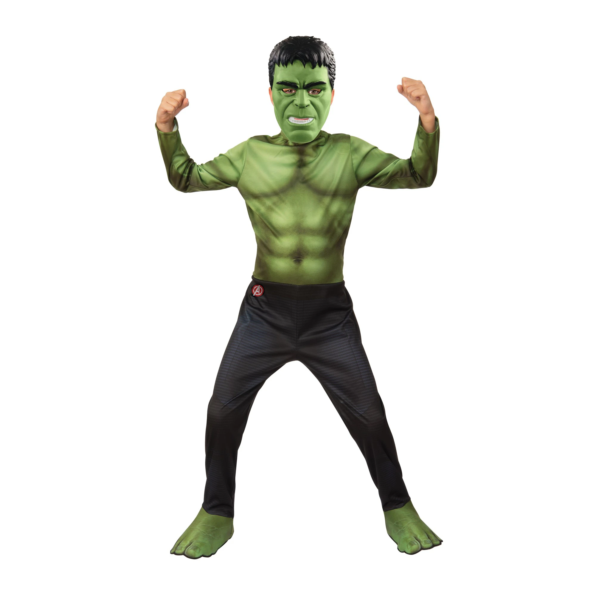 Hulk Childrens/Kids Costume (Green/Black) - BN4840