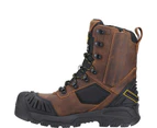 Amblers Mens Detonate Grain Leather Safety Boots (Brown) - FS10461