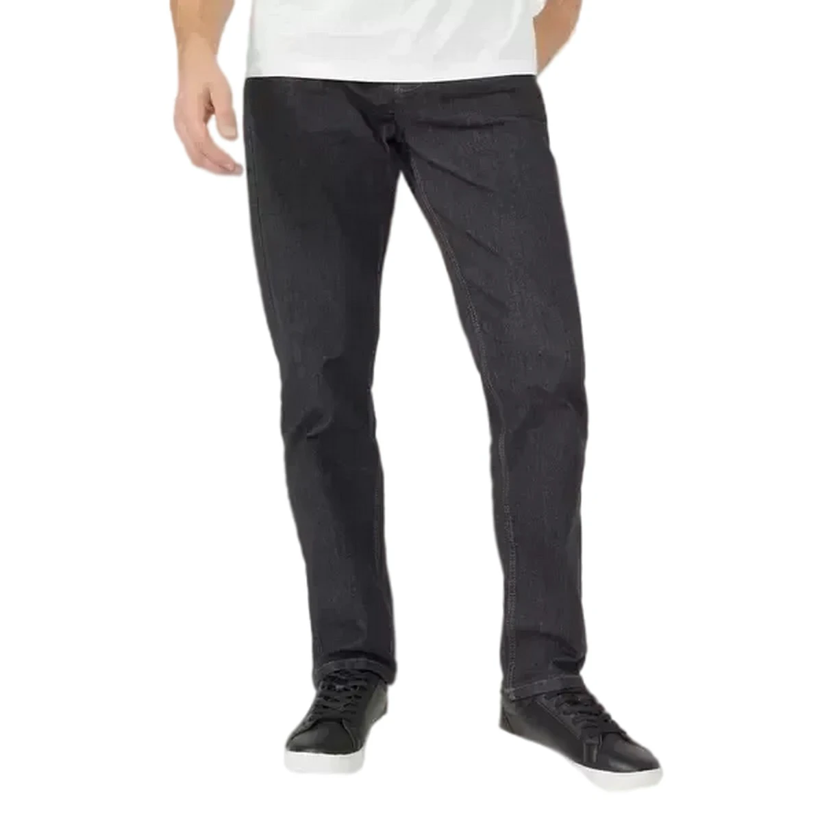 Maine Mens Straight Jeans (Black) - DH1415