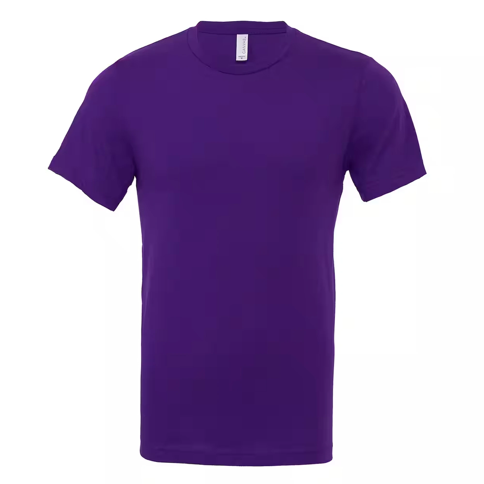 Bella + Canvas Adults Unisex Crew Neck T-Shirt (Royal Purple) - PC3869