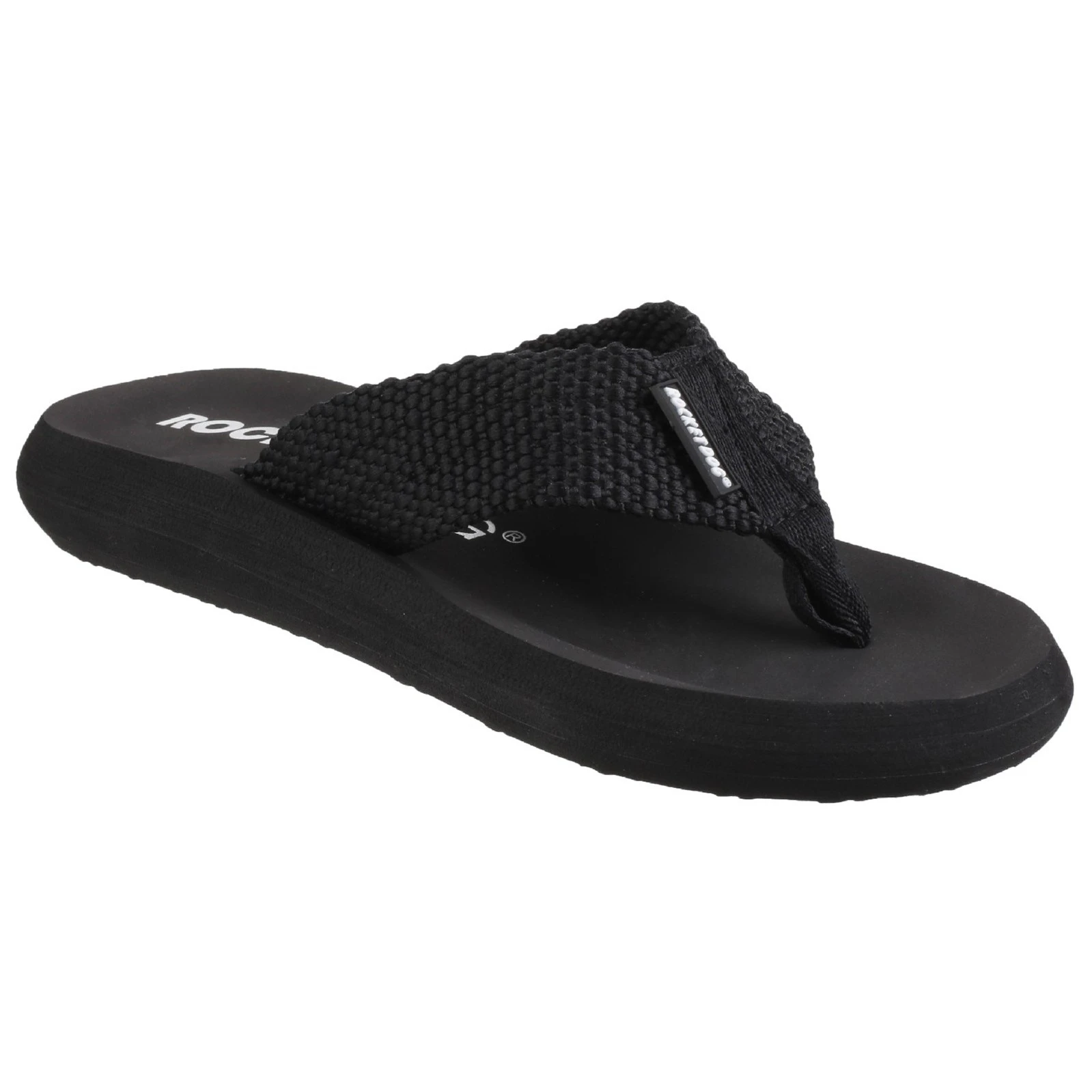 Rocket Dog Womens Sunset Slip On Sandals (Black) - FS5358