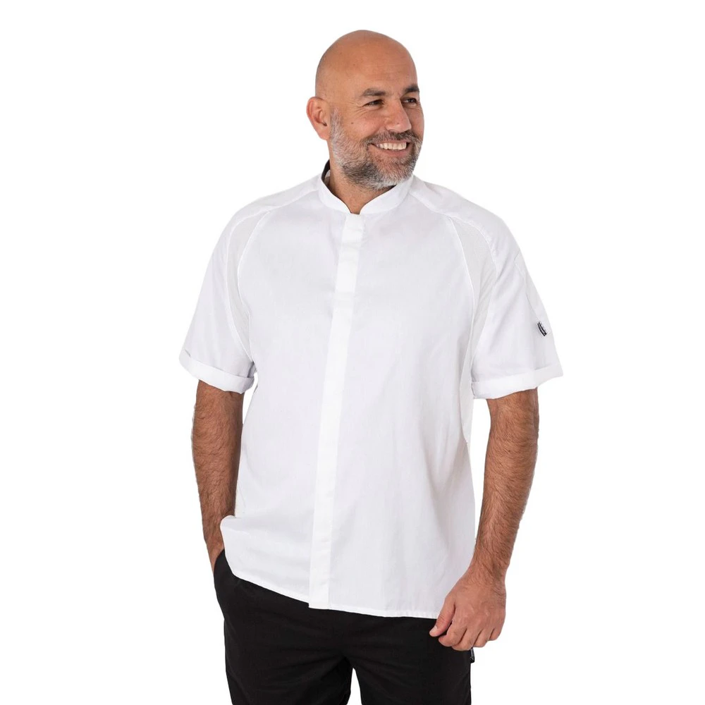 Le Chef Unisex Adult Single-Breasted Chef Jacket (White) - PC4657