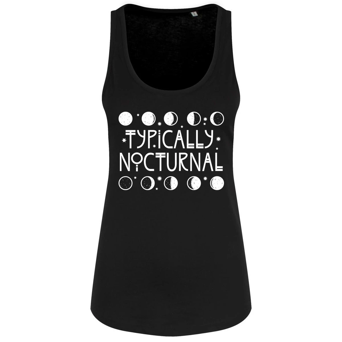 Grindstore Womens Typically Nocturnal Vest Top (Black) - GR2806