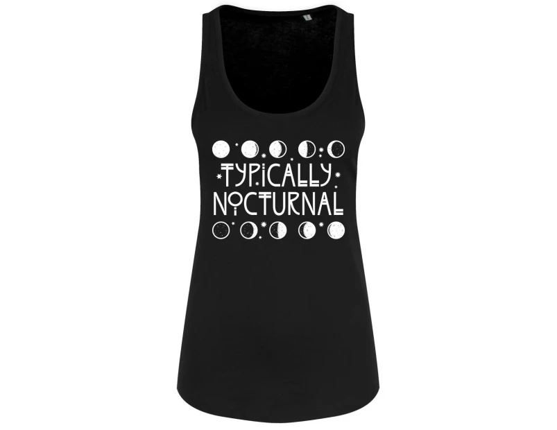 Grindstore Womens Typically Nocturnal Vest Top (Black) - GR2806