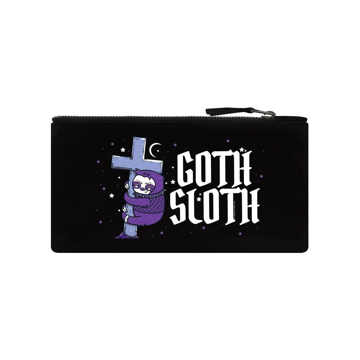 Grindstore Goth Sloth Pencil Case (Black) - GR523