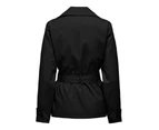 Button-Up Jacket - Black