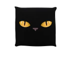 Grindstore Curious Kitten Cushion (Black) - GR344