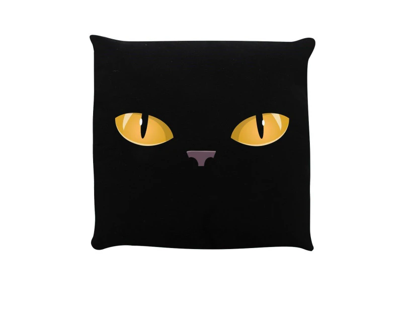 Grindstore Curious Kitten Cushion (Black) - GR344