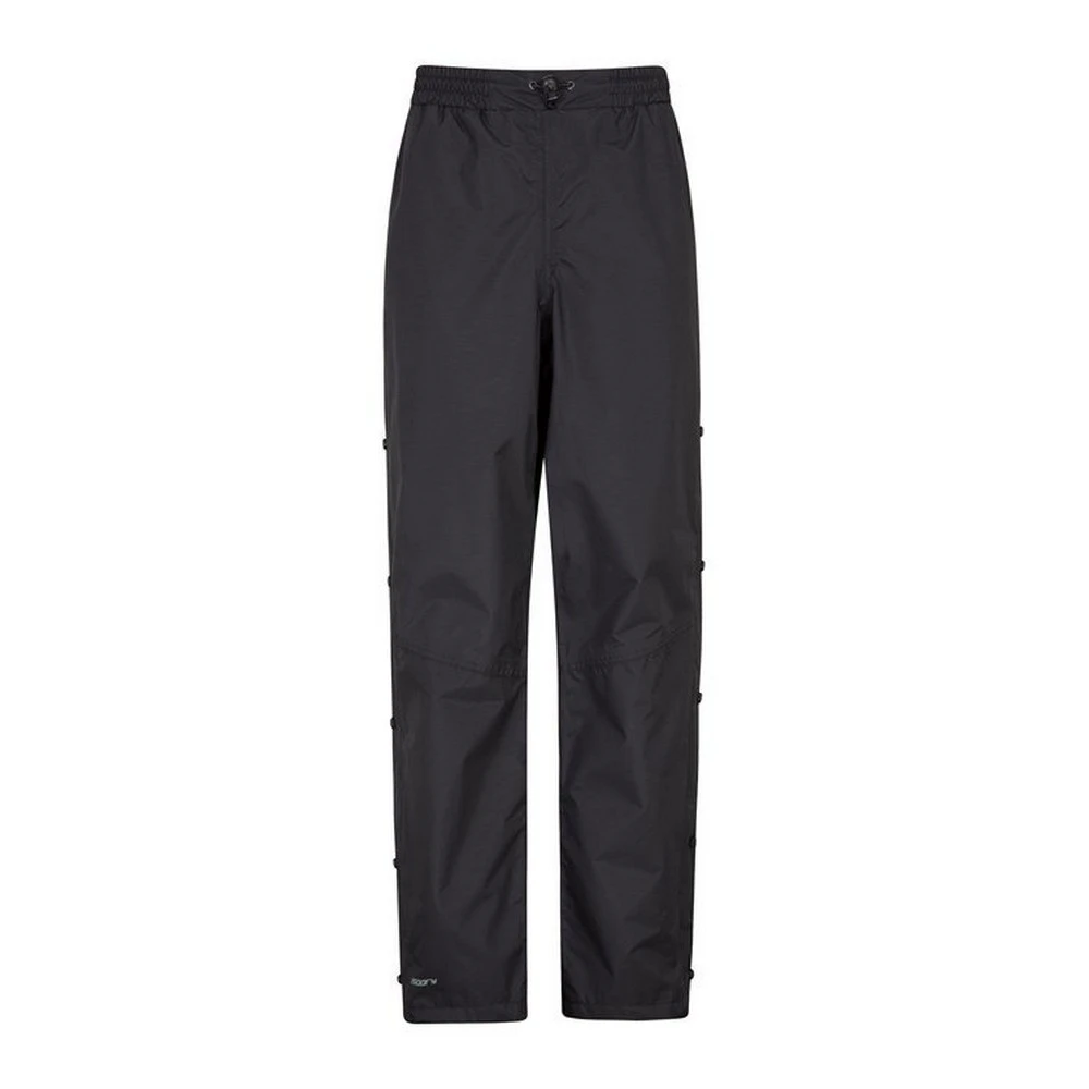 Mountain Warehouse Womens Downpour Waterproof Trousers (Black) - MW201