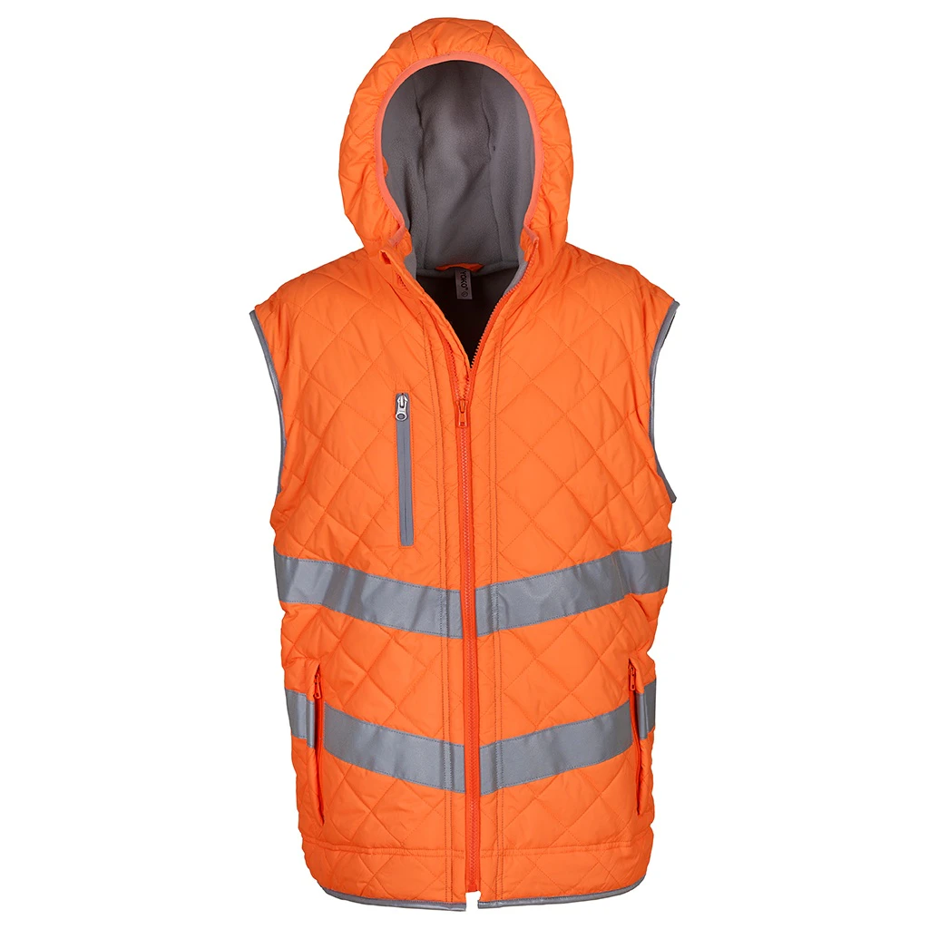 Yoko Unisex Adult Kensington Hi-Vis Vest (Orange) - PC4797