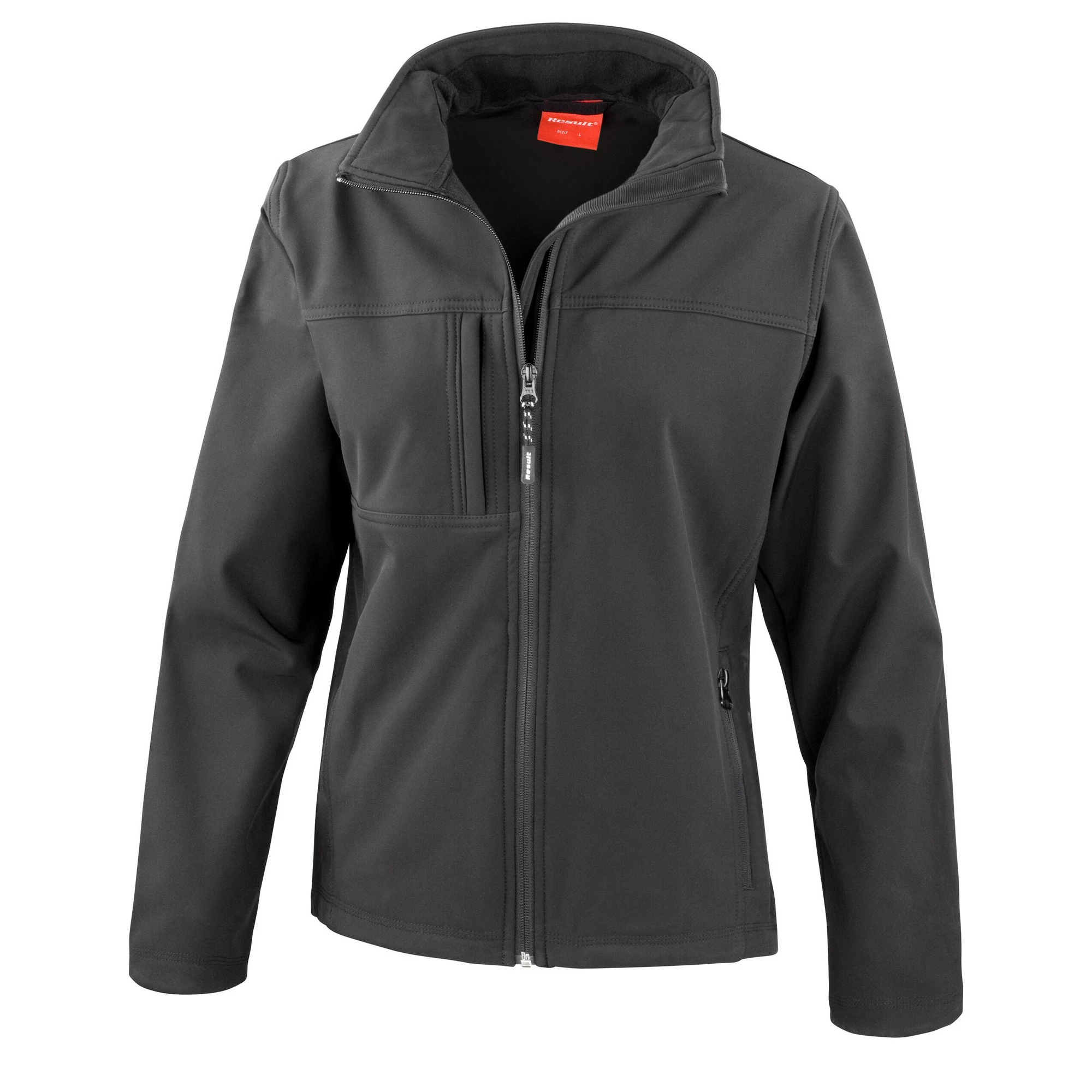 Result Womens Classic Softshell Soft Shell Jacket (Black) - PC6196