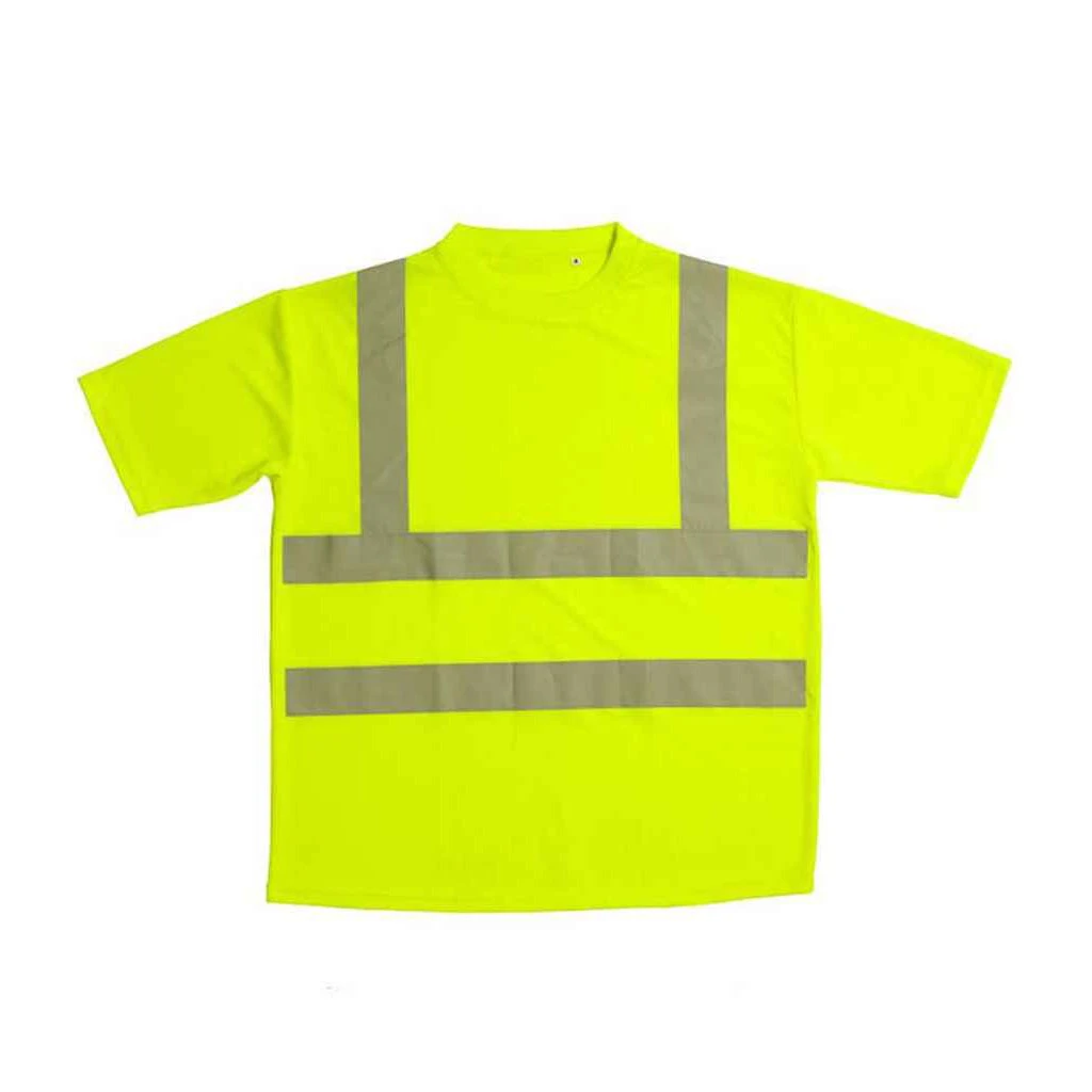 Warrior Unisex Adult High-Vis T-Shirt (Fluorescent Yellow) - PC4971