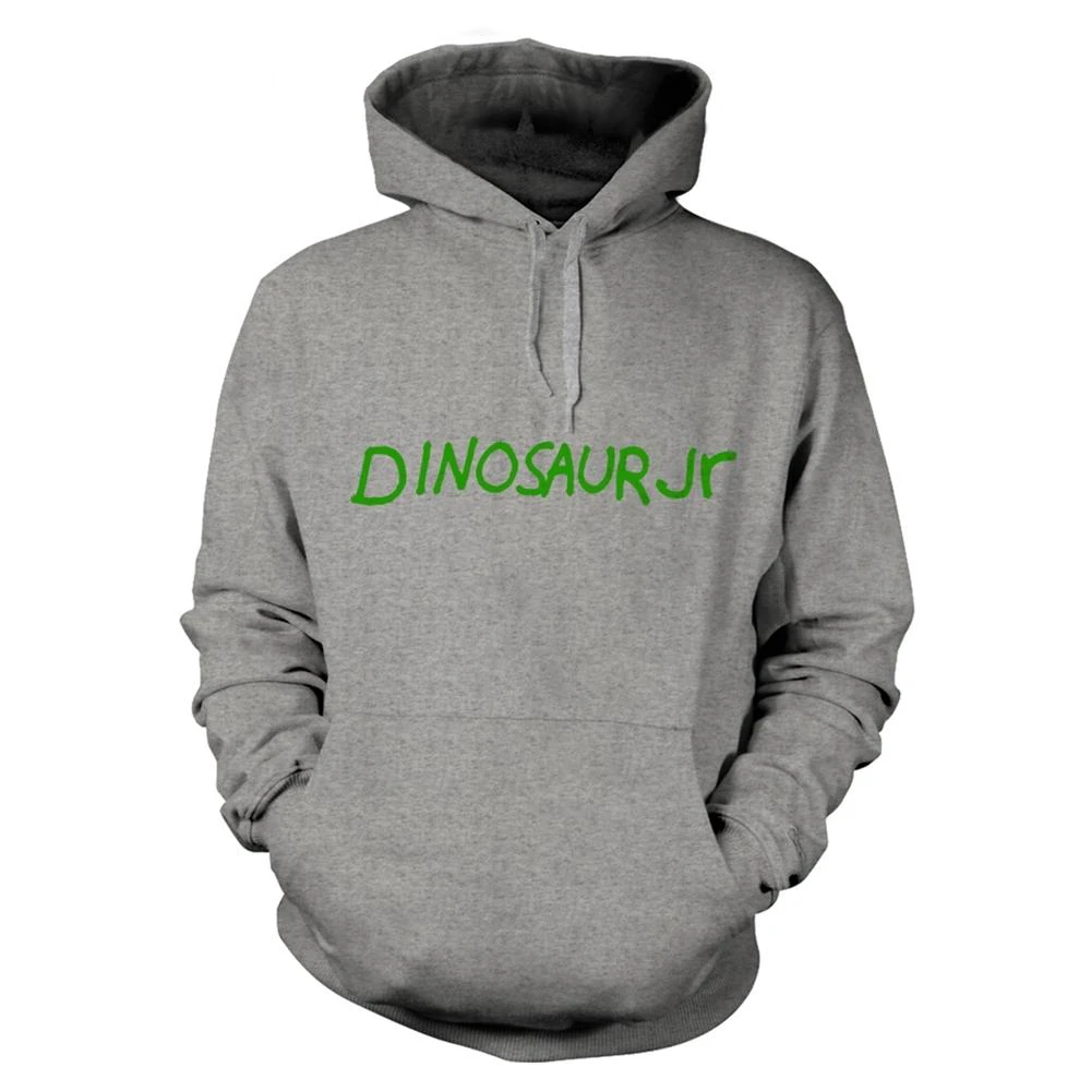 Dinosaur Jr Unisex Adult Green Mind Hoodie (Grey) - PH2422