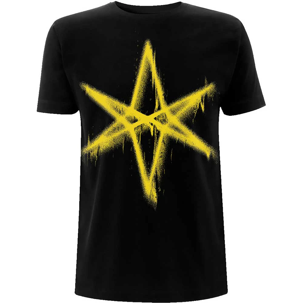 Bring Me The Horizon Unisex Adult Spray Hex T-Shirt (Black) - RO3417