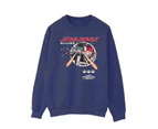 Star Wars Mens Classic Luke Manga Sweatshirt (Navy Blue) - BI46049