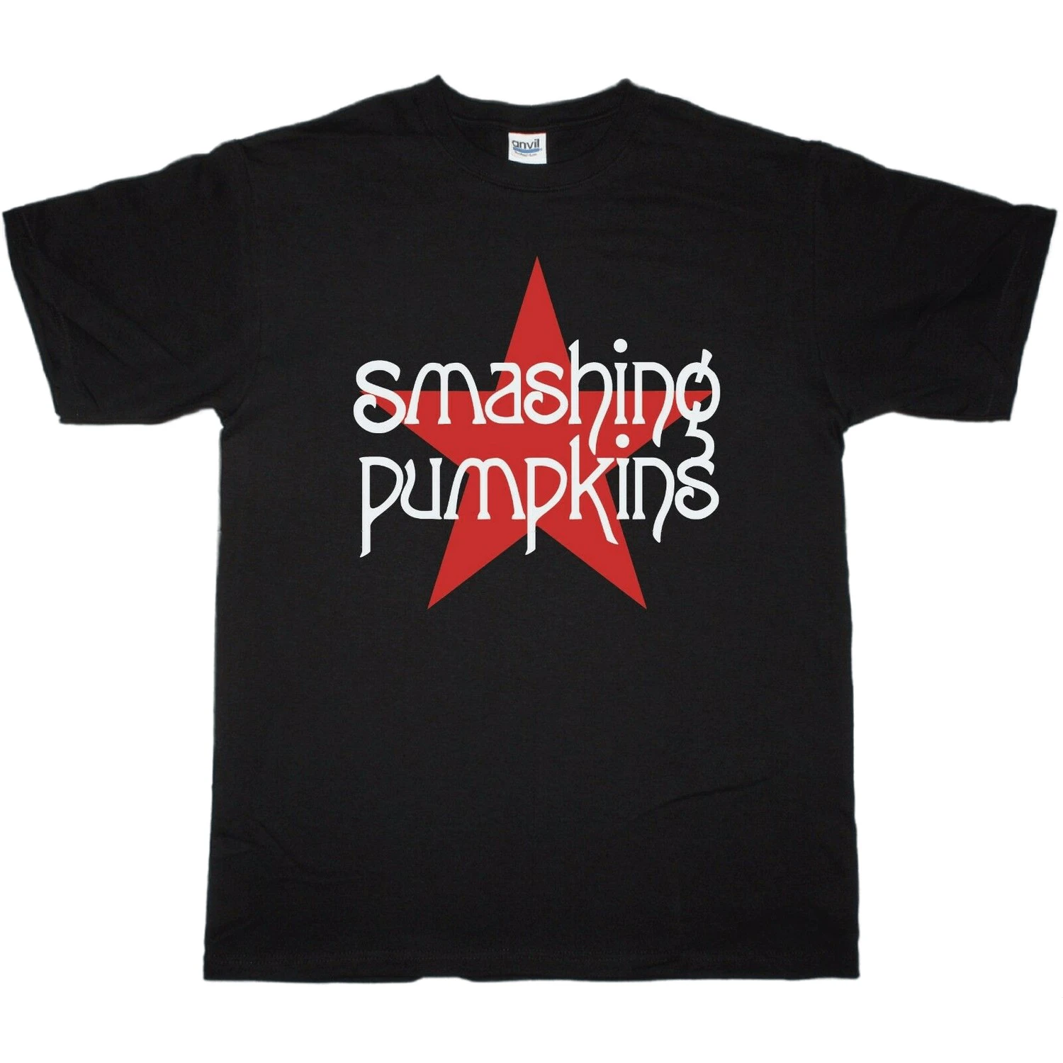 The Smashing Pumpkins Unisex Adult Logo Cotton T-Shirt (Black) - RO3324