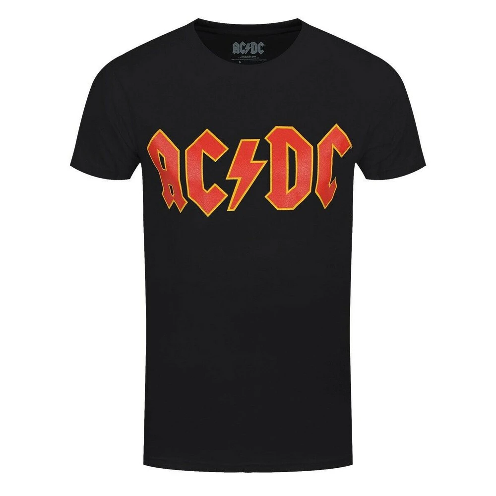 AC/DC Unisex Adult Logo T-Shirt (Black) - RO189