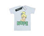 Disney Mens Tinker Bell Nope T-Shirt (White) - BI47786