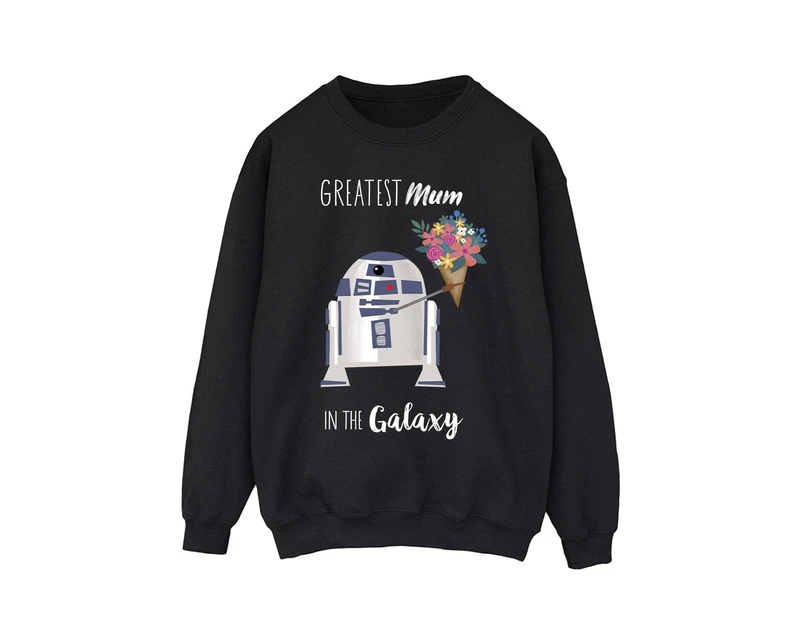 Star Wars Mens R2D2 Greatest Mum Sweatshirt (Black) - BI46075