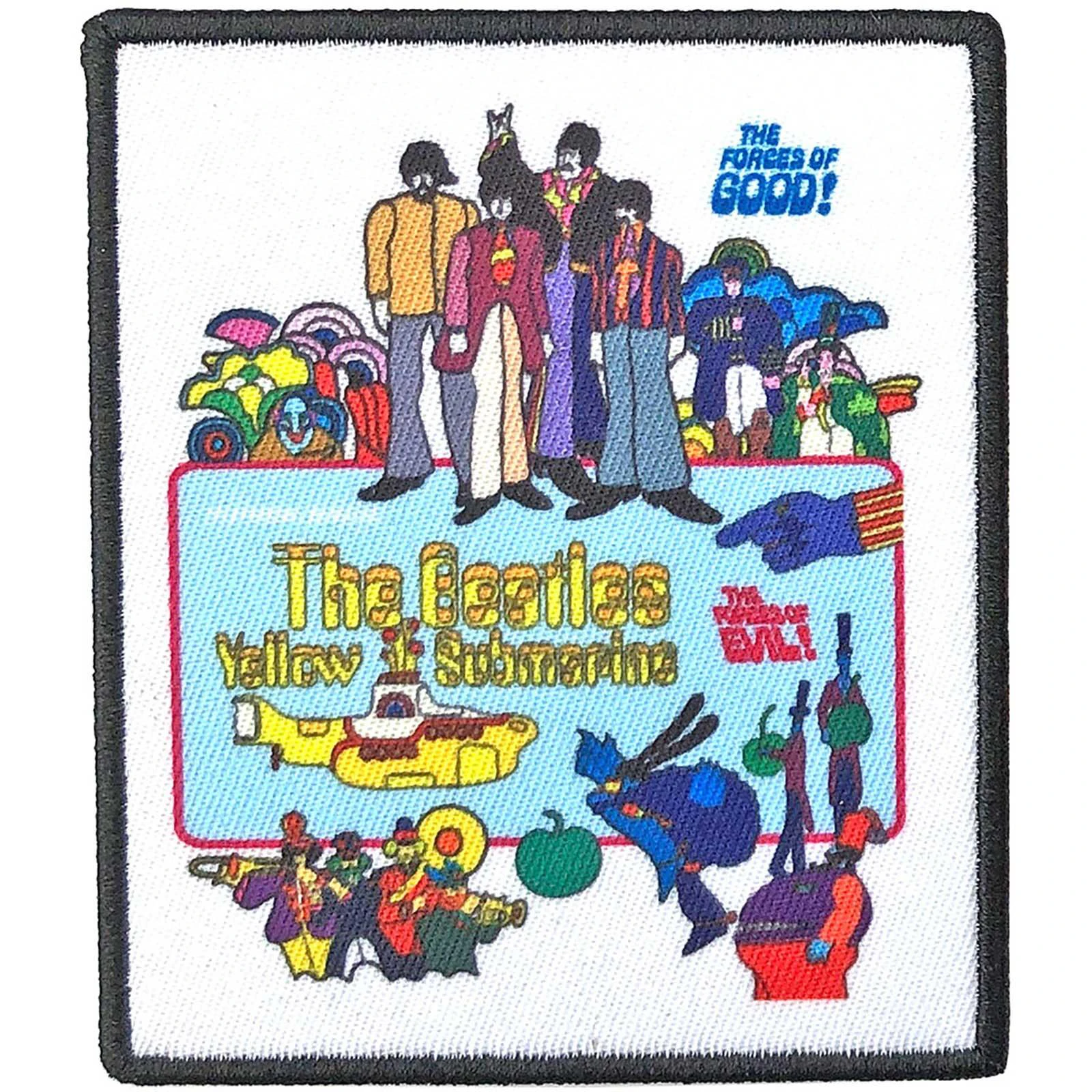 The Beatles Yellow Submarine Movie Poster Patch (Multicoloured) - RO8933