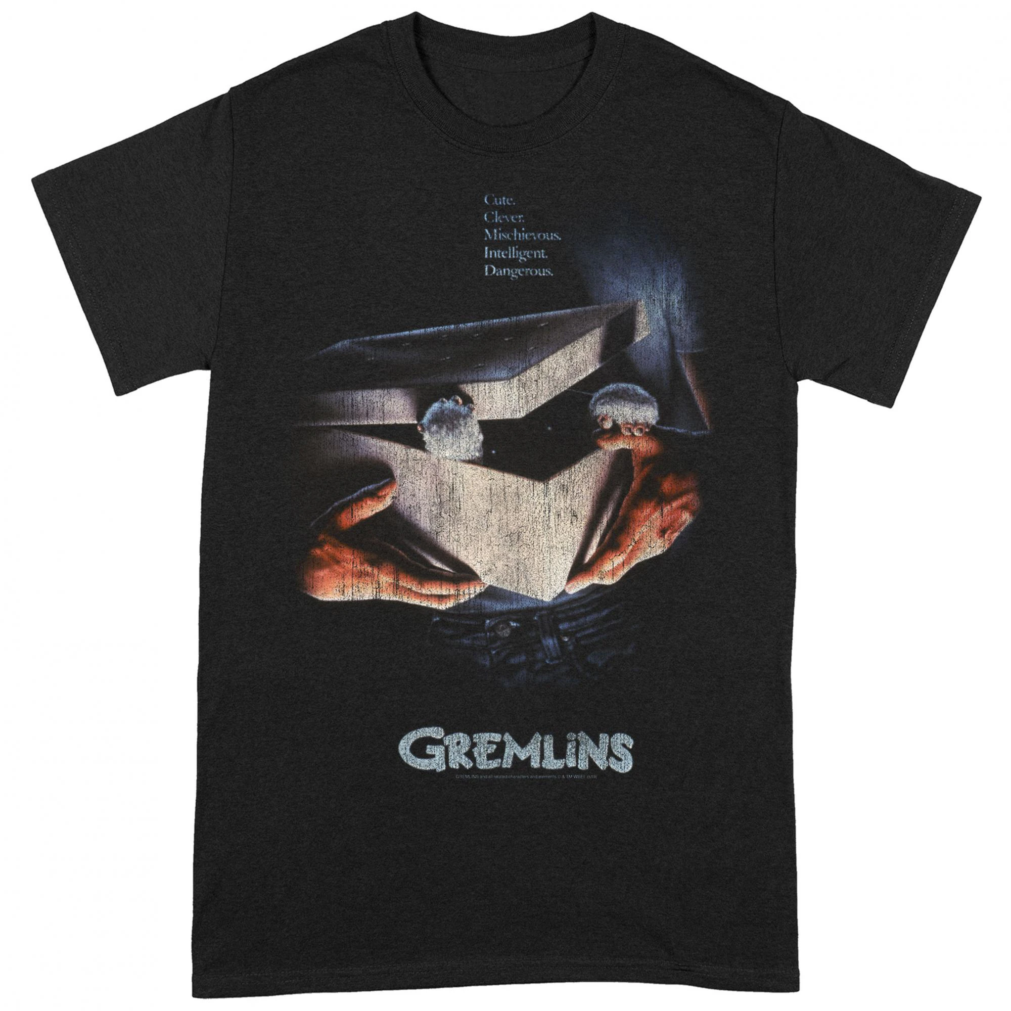 Gremlins Unisex Adult T-Shirt (Black) - BI194