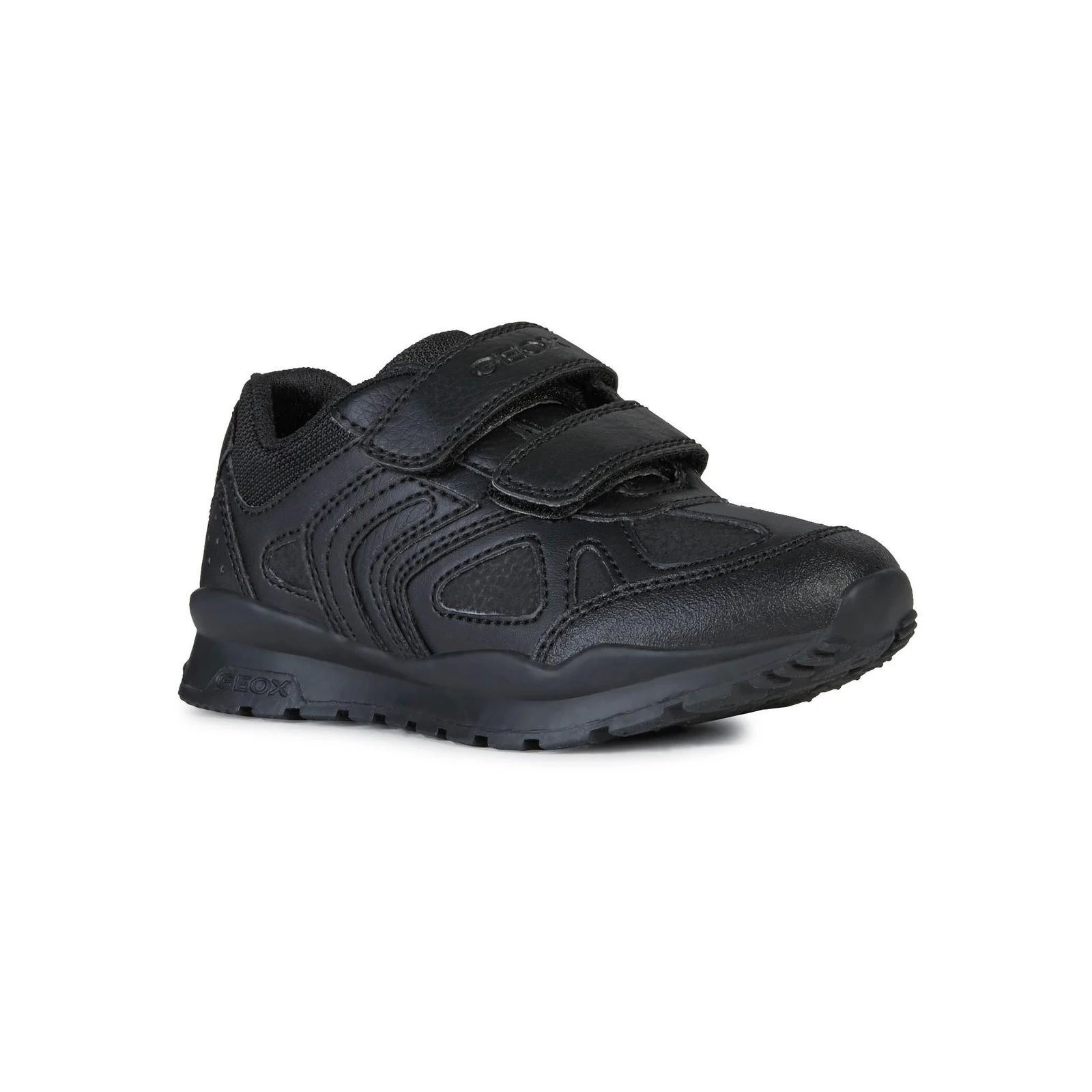 Geox Boys Pavel School Shoes (Black) - FS8038