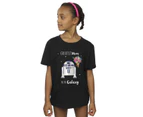 Star Wars Girls Greatest Mum Cotton T-Shirt (Black) - BI48125