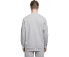 Build Your Brand Mens Basic Crew Neck Sweatshirt (Heather Grey) - RW8035