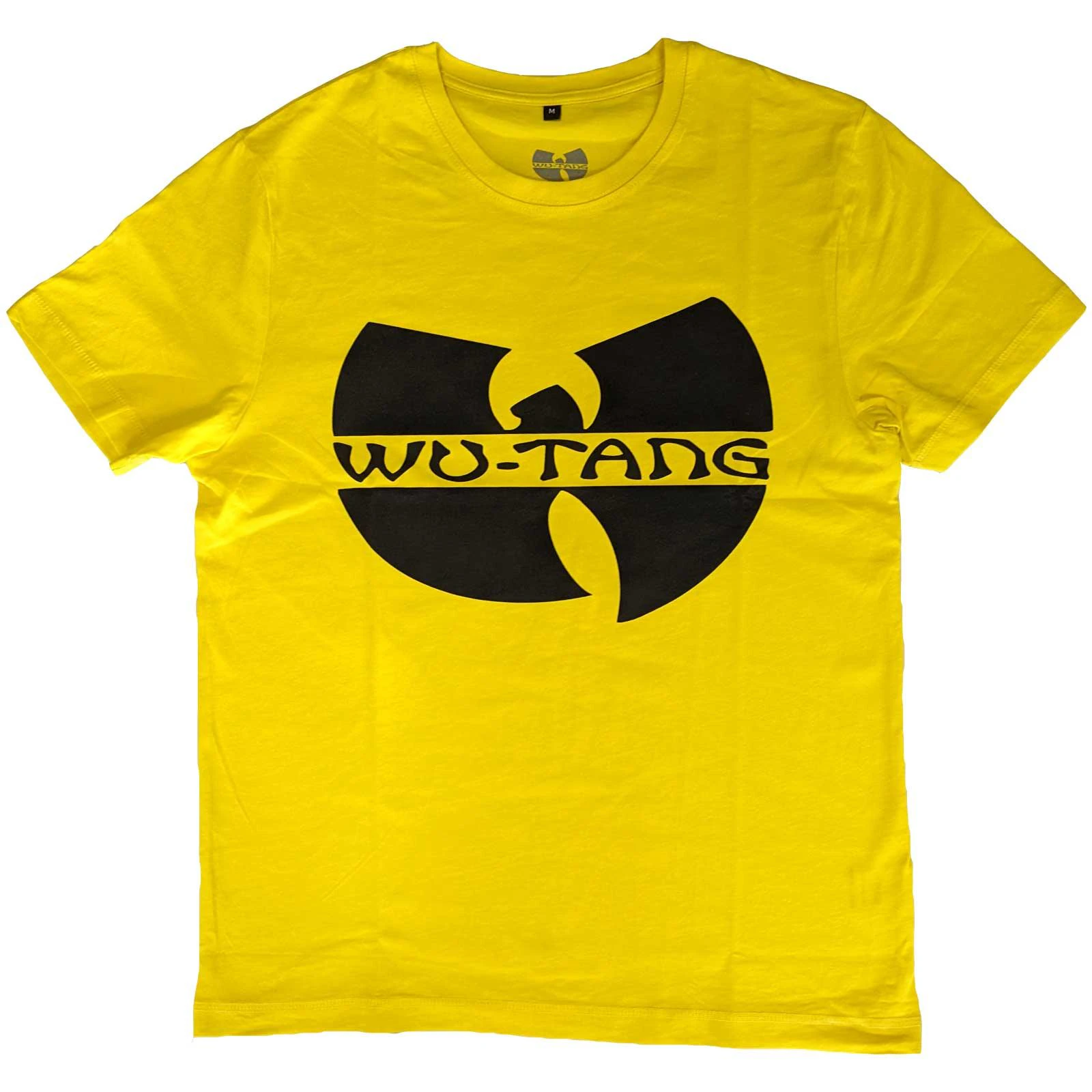 Wu-Tang Clan Unisex Adult Logo Cotton T-Shirt (Yellow) - RO3604