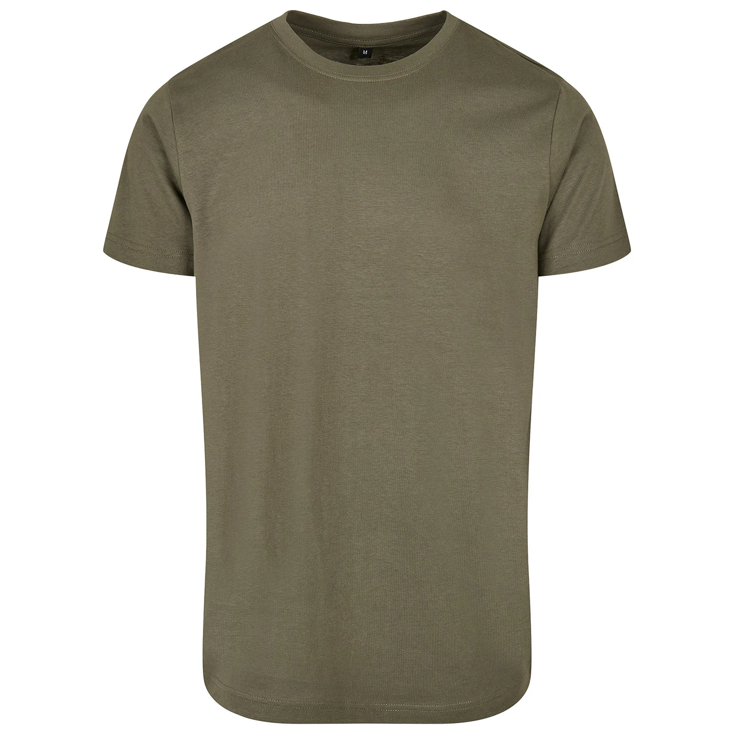 Build Your Brand Mens Basic Round Neck T-Shirt (Olive) - RW8520