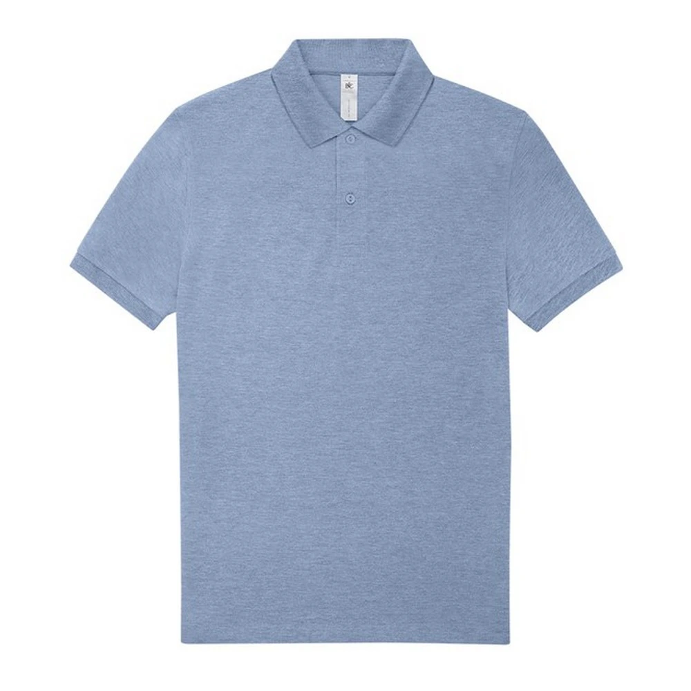 B&C Mens My Polo Shirt (Heather Blue) - RW8985