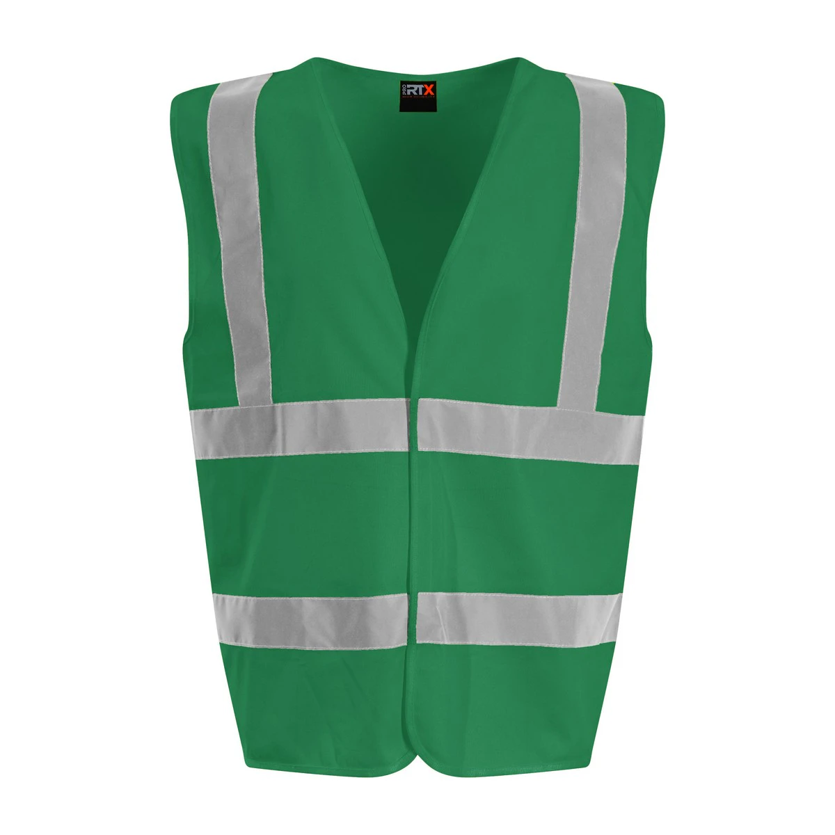 PRO RTX Unisex Adult Sleeveless Hi-Vis Vest (Kelly Green) - RW7771