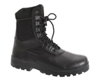 Grafters Mens G-Force Thinsulate Lined Combat Boots (Black) - DF704