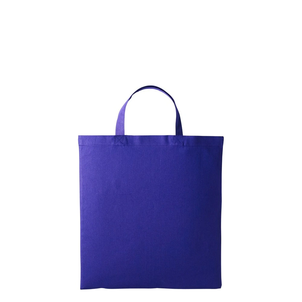 Nutshell Cotton Short Handle Shopper (Purple) - RW7109