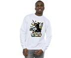 Star Wars Mens Vader Water Colour Pop Art Sweatshirt (White) - BI46081