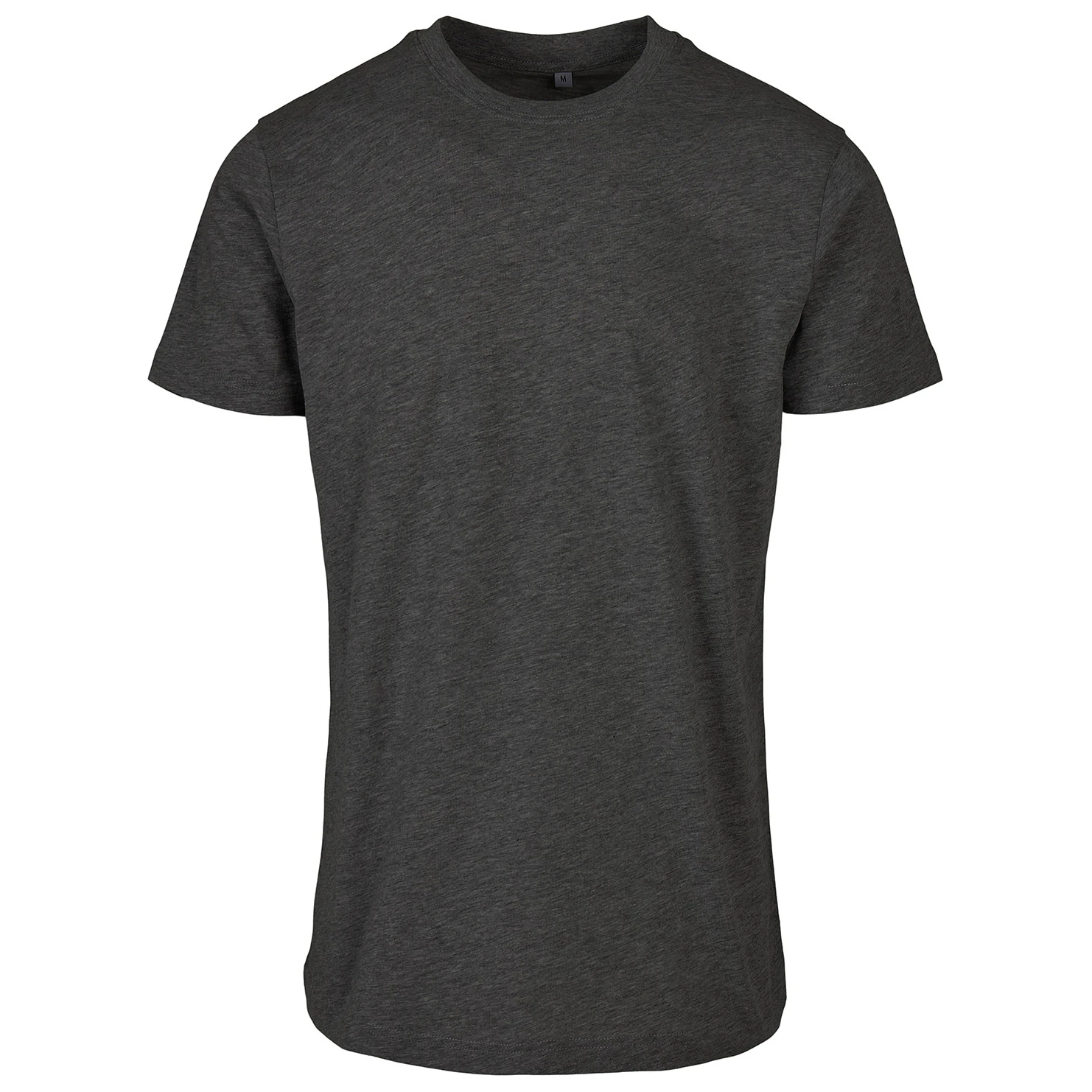 Build Your Brand Mens Basic Round Neck T-Shirt (Charcoal) - RW8520