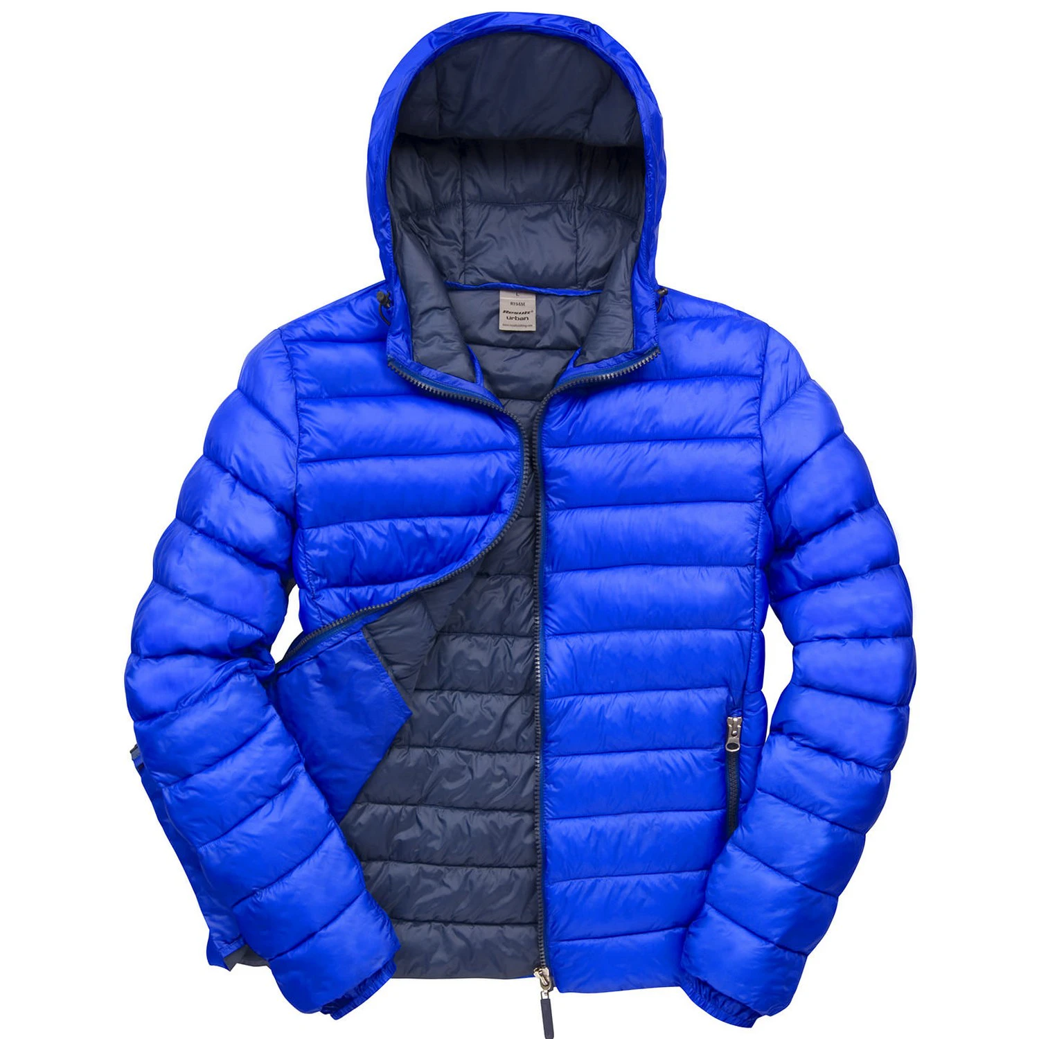 Result Urban Mens Snow Bird Hooded Jacket (Royal Blue/Navy) - RW9908