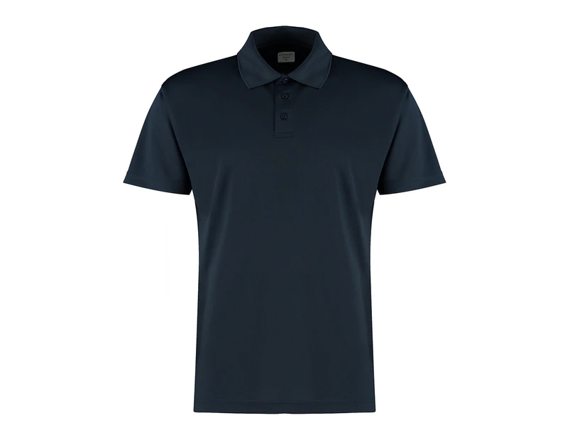 Kustom Kit Mens Cooltex Plus Micro Mesh Regular Polo Shirt (Navy) - RW9443